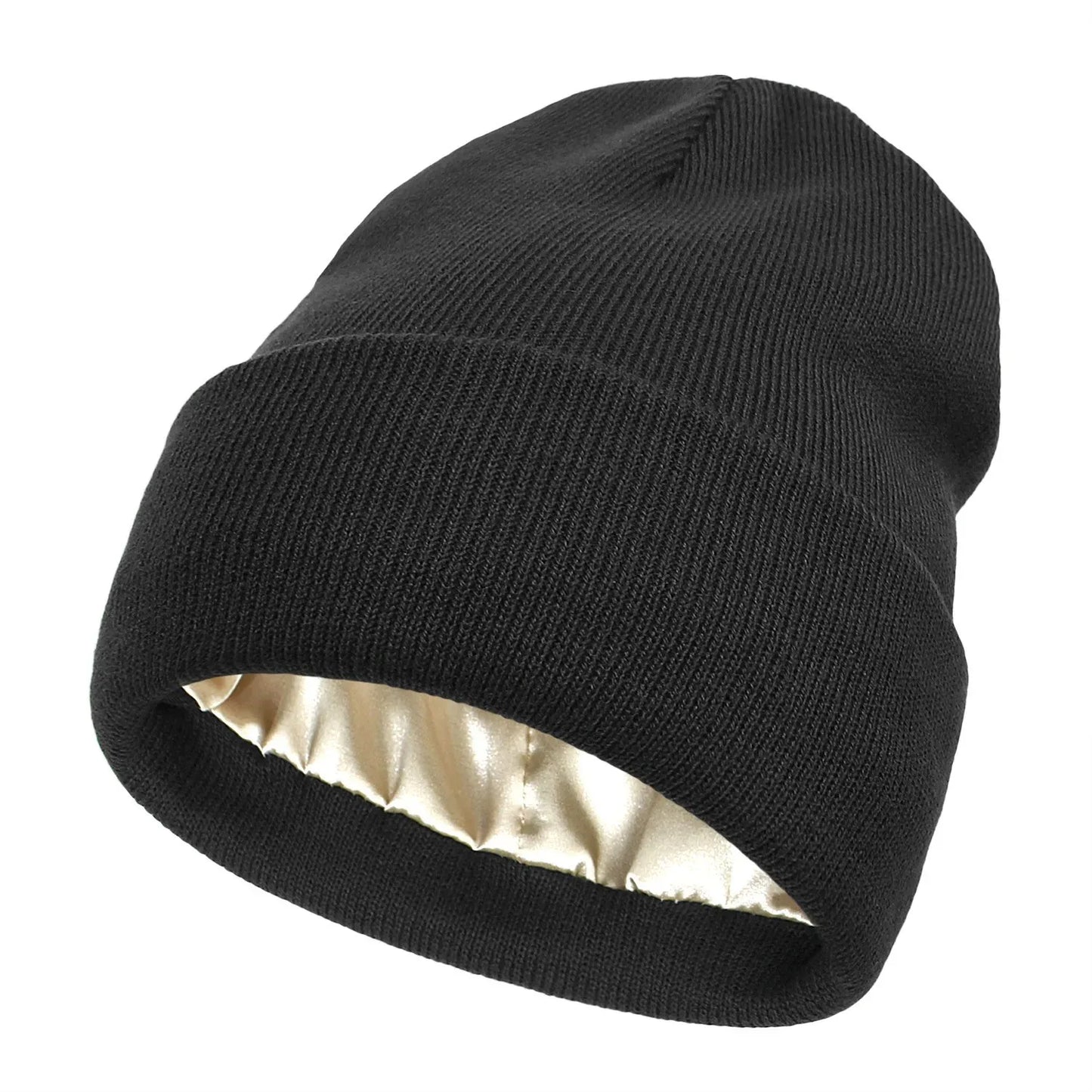 Satin Lined Beanie Hat